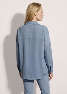 Bluse mit Matt-Glanz-Effekt thumbnail 4