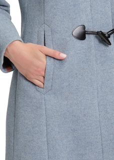 Duffelse coat van wolmix-materiaal thumbnail 5