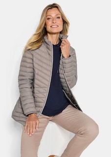 Daunenjacke mit femininer Steppung thumbnail 4