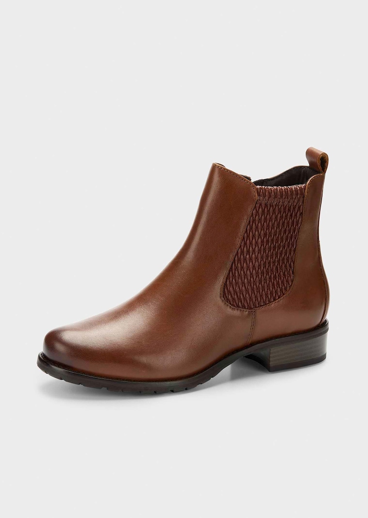 Chelsea-boots van rundleer