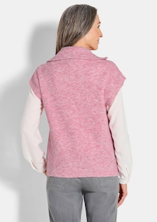 Gilet en tricot avec fermeture zippée thumbnail 3