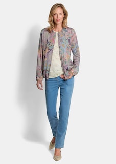 Blouson léger en satin de viscose thumbnail 2