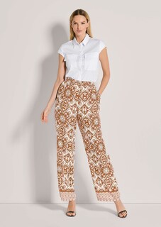 Weite Sommerhose mit Unikat-Print thumbnail 3