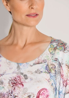Viskosebluse mit Fantasieprint thumbnail 6