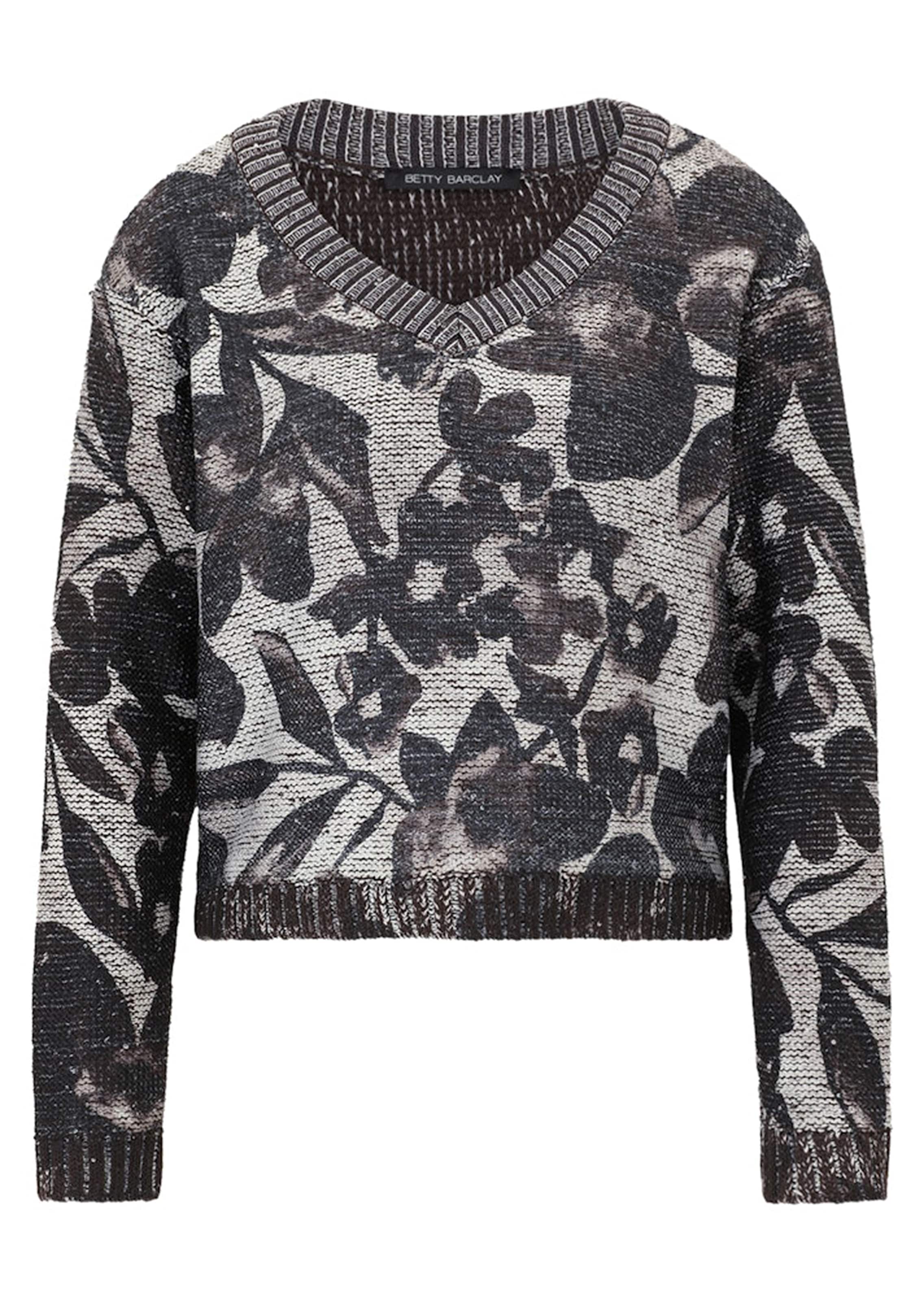 Strickpullover mit Pailletten