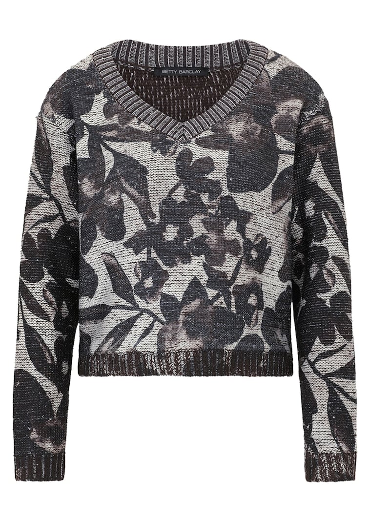 Strickpullover mit Pailletten
