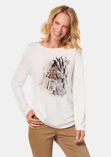 Trageangenehmes Shirt mit Frontmotiv thumbnail 1