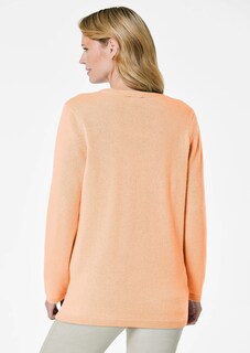 Kaschmirstrickjacke mit Rundhalsausschnitt thumbnail 3