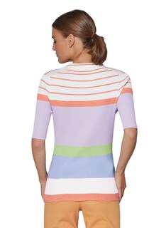 Geringelter Polopullover thumbnail 4