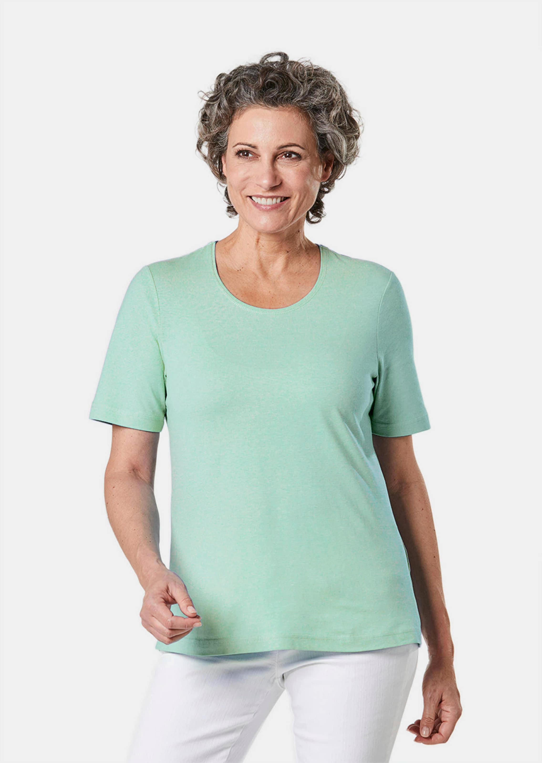 Basic shirt van puur katoen