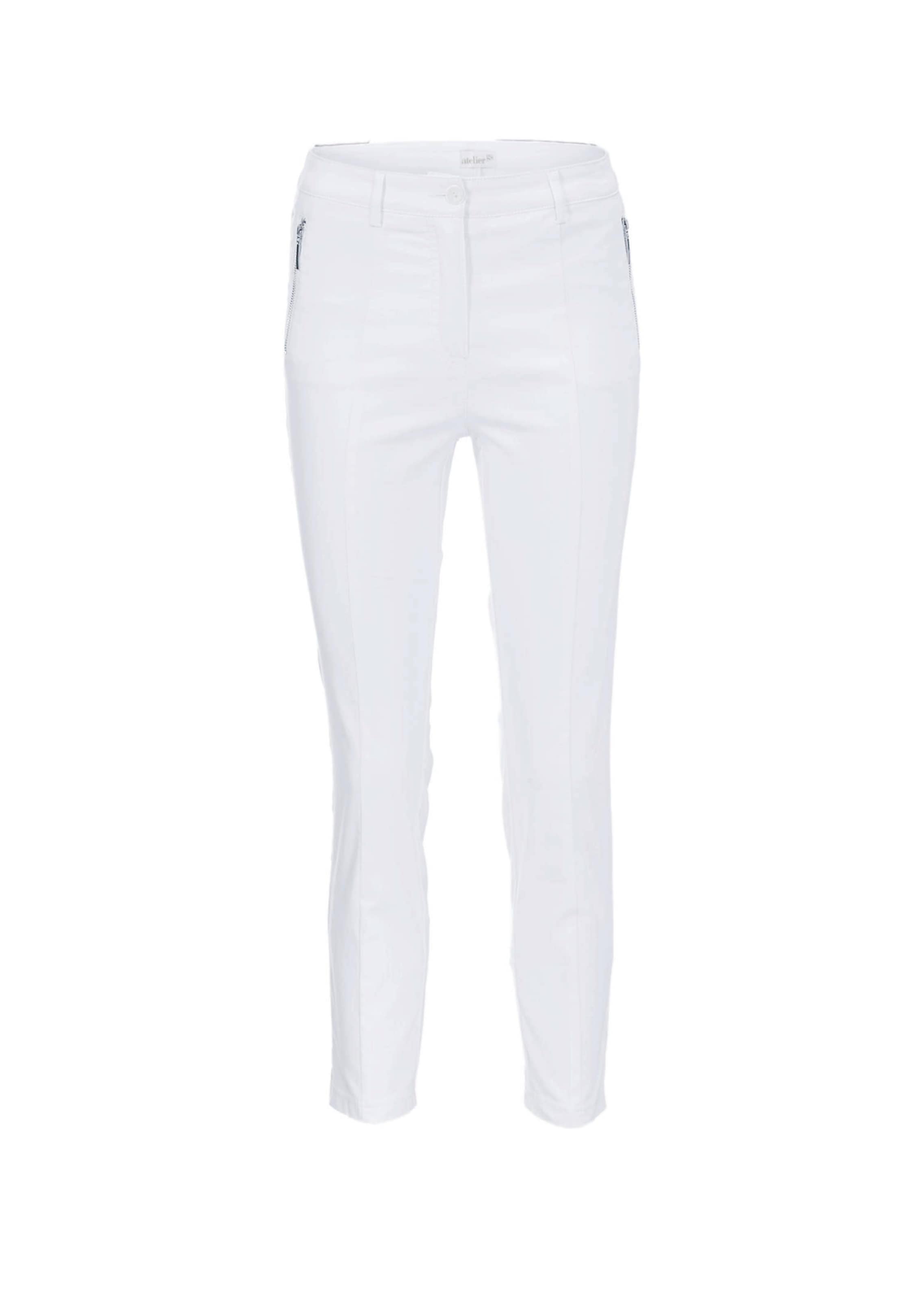 Elastische broek met extra stiksels