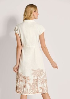 Hemdblusenkleid mit Unikat-Stickerei thumbnail 4