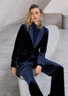 Velvet blazer thumbnail 1