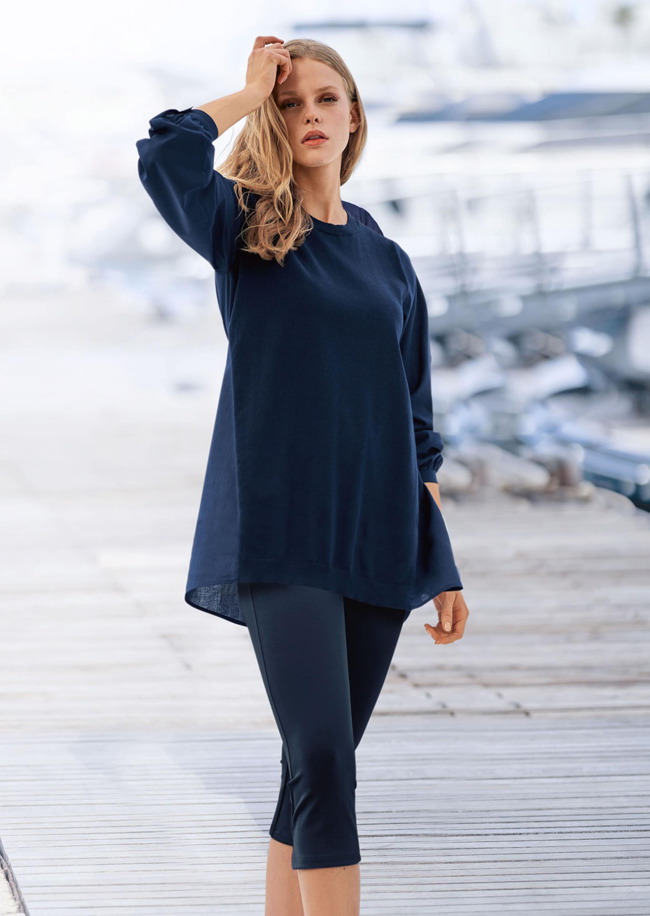 Pull. Pur coton.