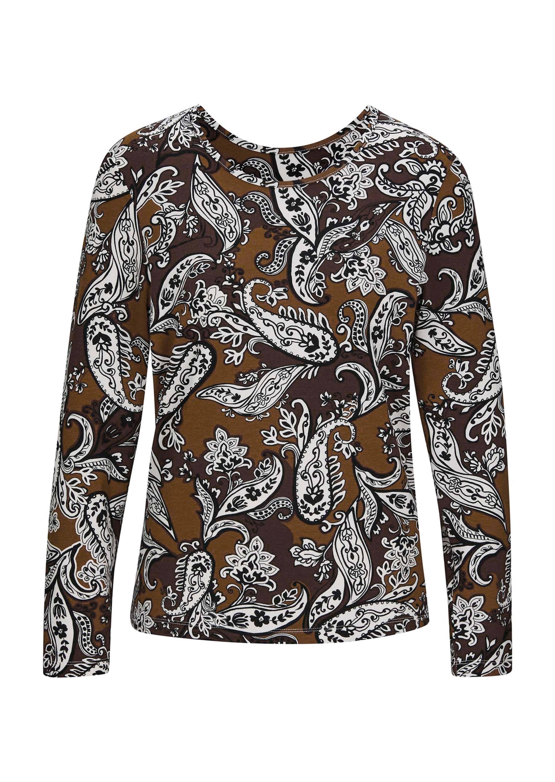 Paisleyshirt in pflegeleichter Stretchware