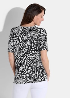 T-shirt avec imprimé animalier thumbnail 2