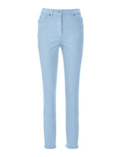 Jeans mit feinem Fransensaum thumbnail 7