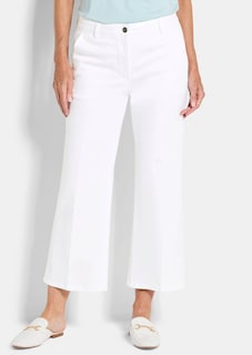 Jeans-Culotte VERA mit Bügelfalten thumbnail 1