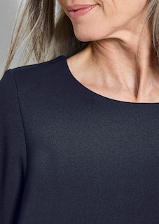 Elegantes Kleid mit gerafften Ärmeln thumbnail 5