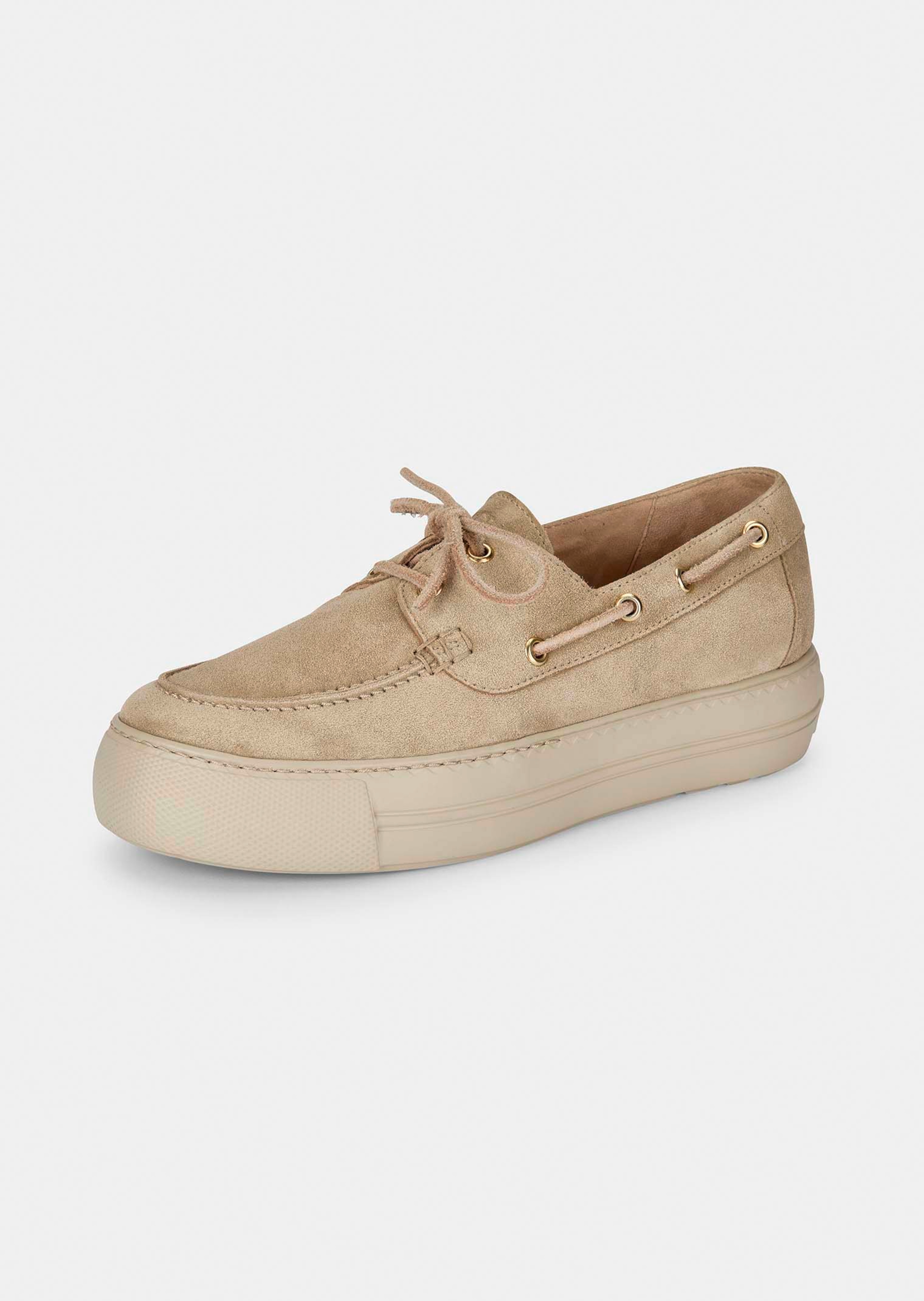 Eleganter Sneaker im Segelschuh-Look