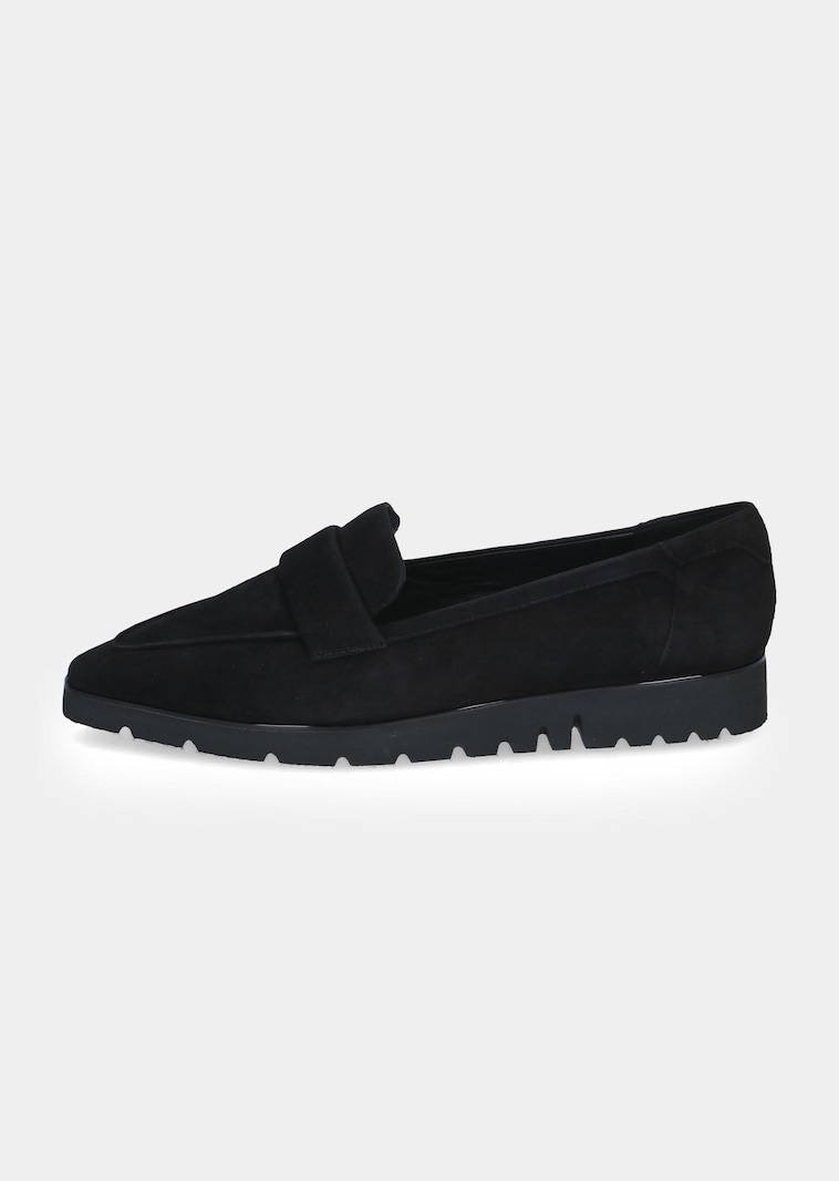 Mocassins van fluweelzacht suède