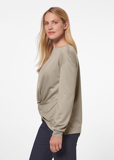 Sweatshirt mit Knoten-Drapierung thumbnail 4