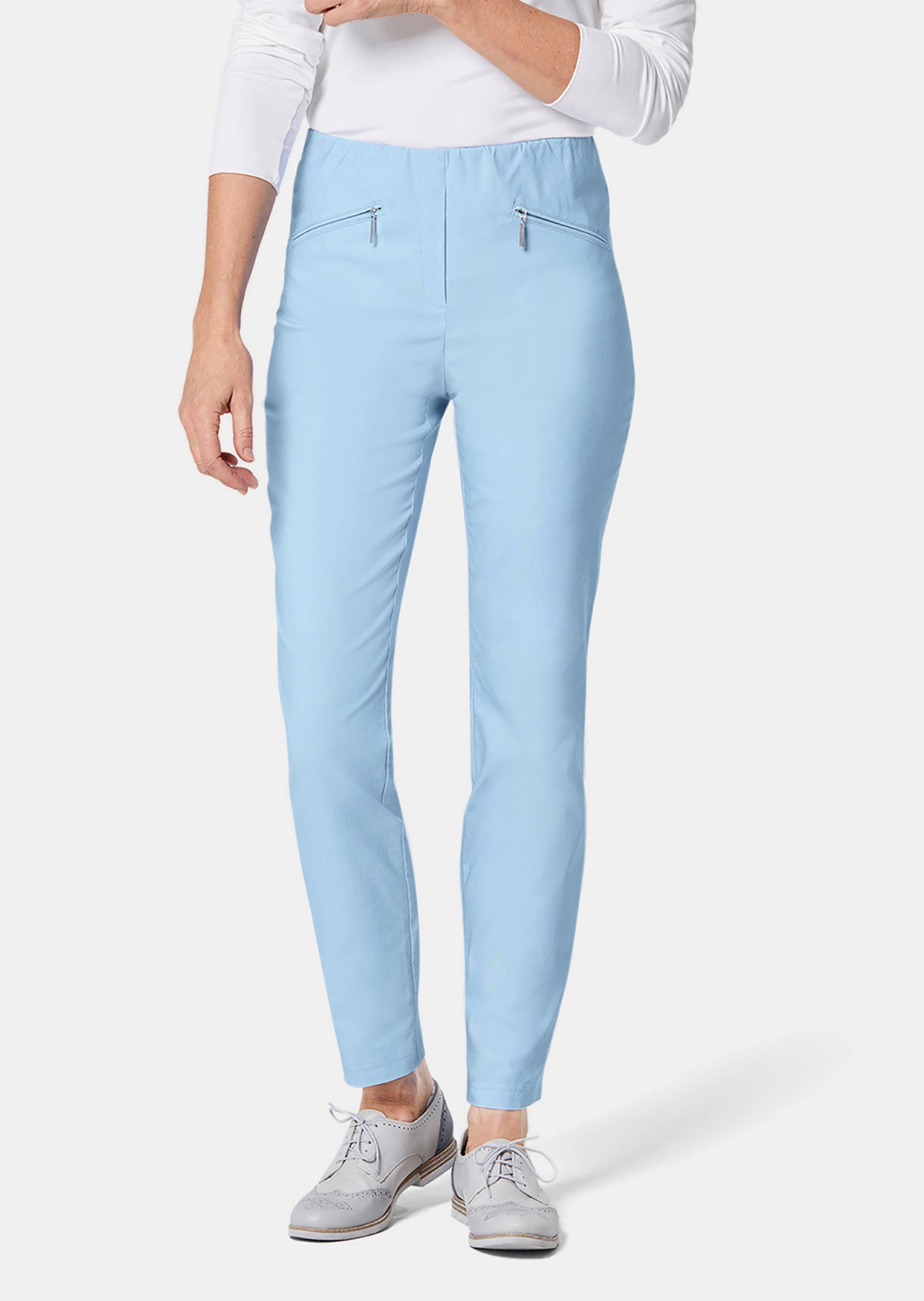 Pantalon étroit en bengaline LOUISA