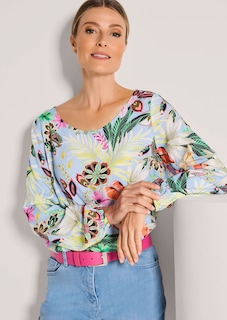 Blouse agrémentée d’un motif de grosses fleurs thumbnail 7