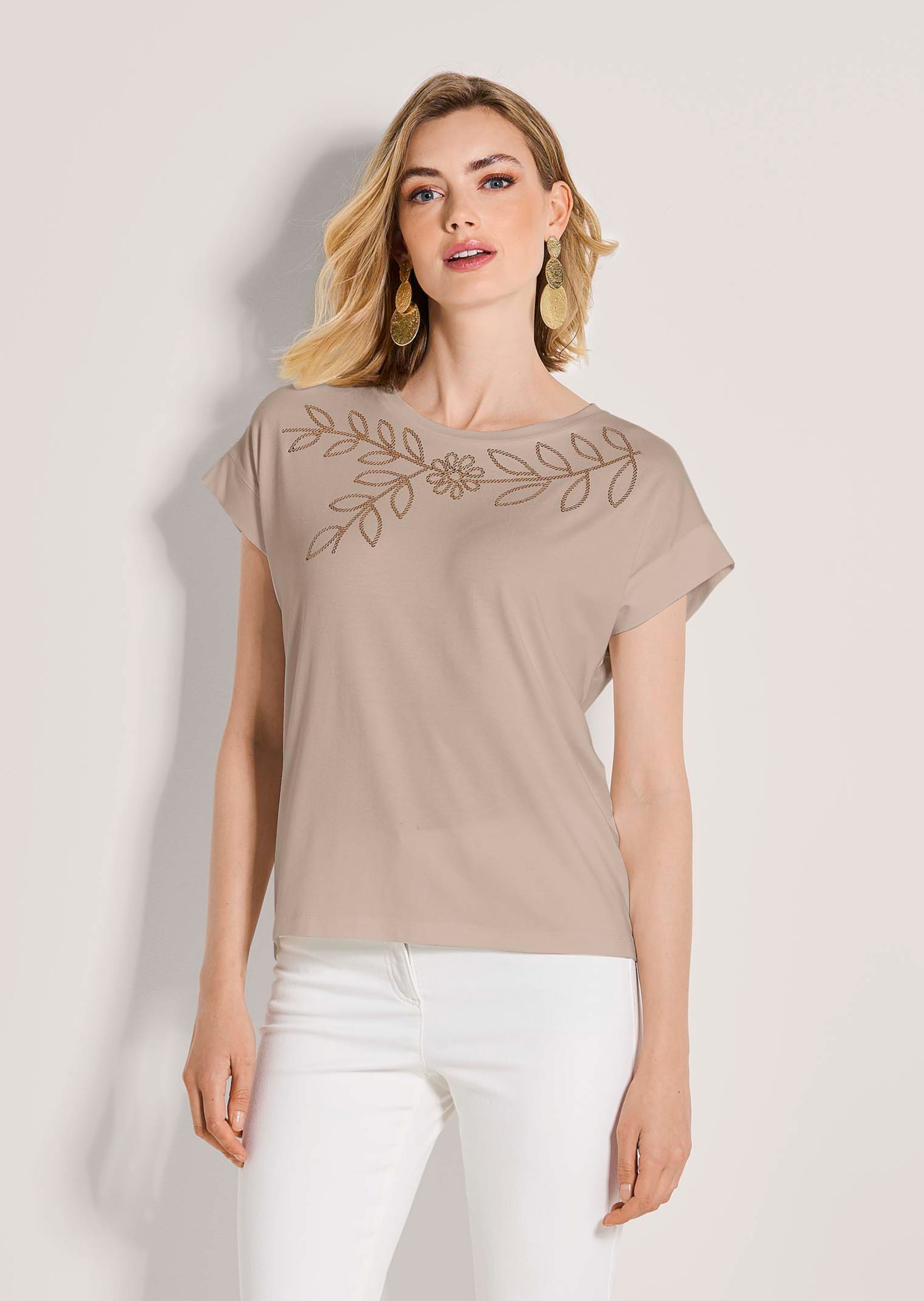 Shirt mit Pailletten-Motiv