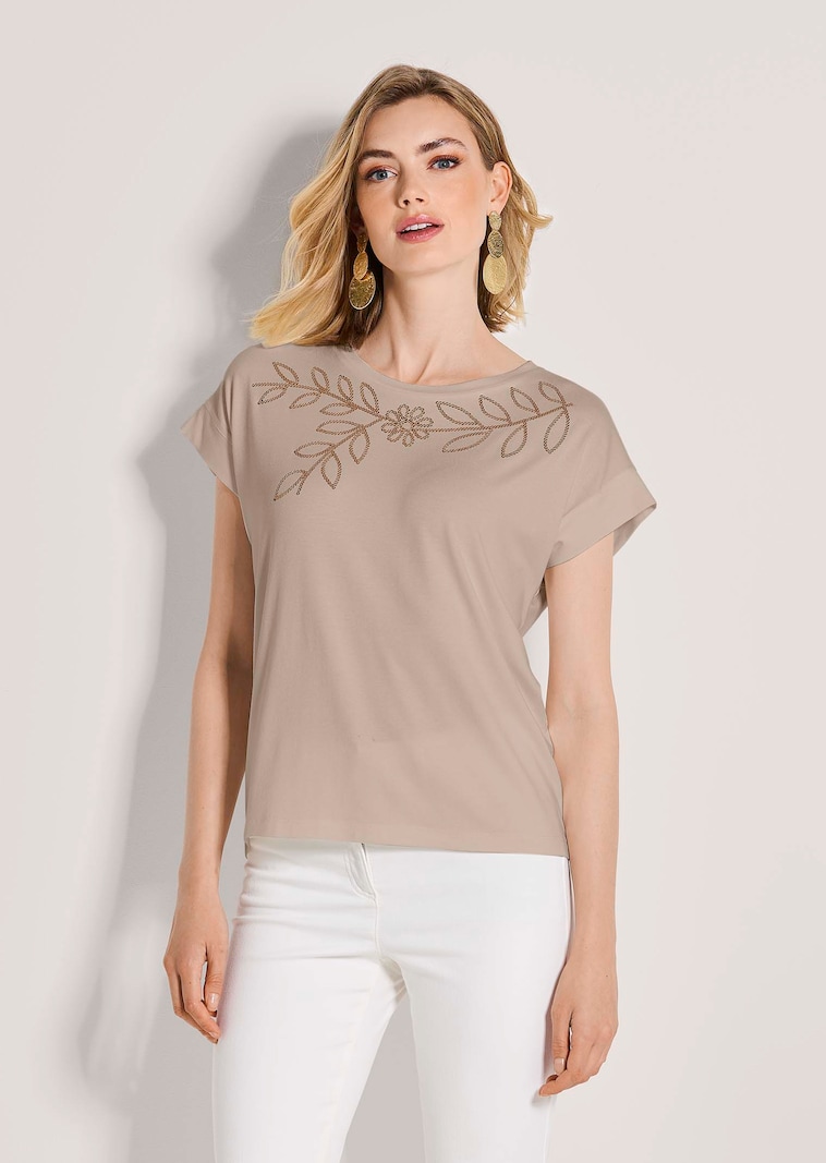 Shirt mit Pailletten-Motiv