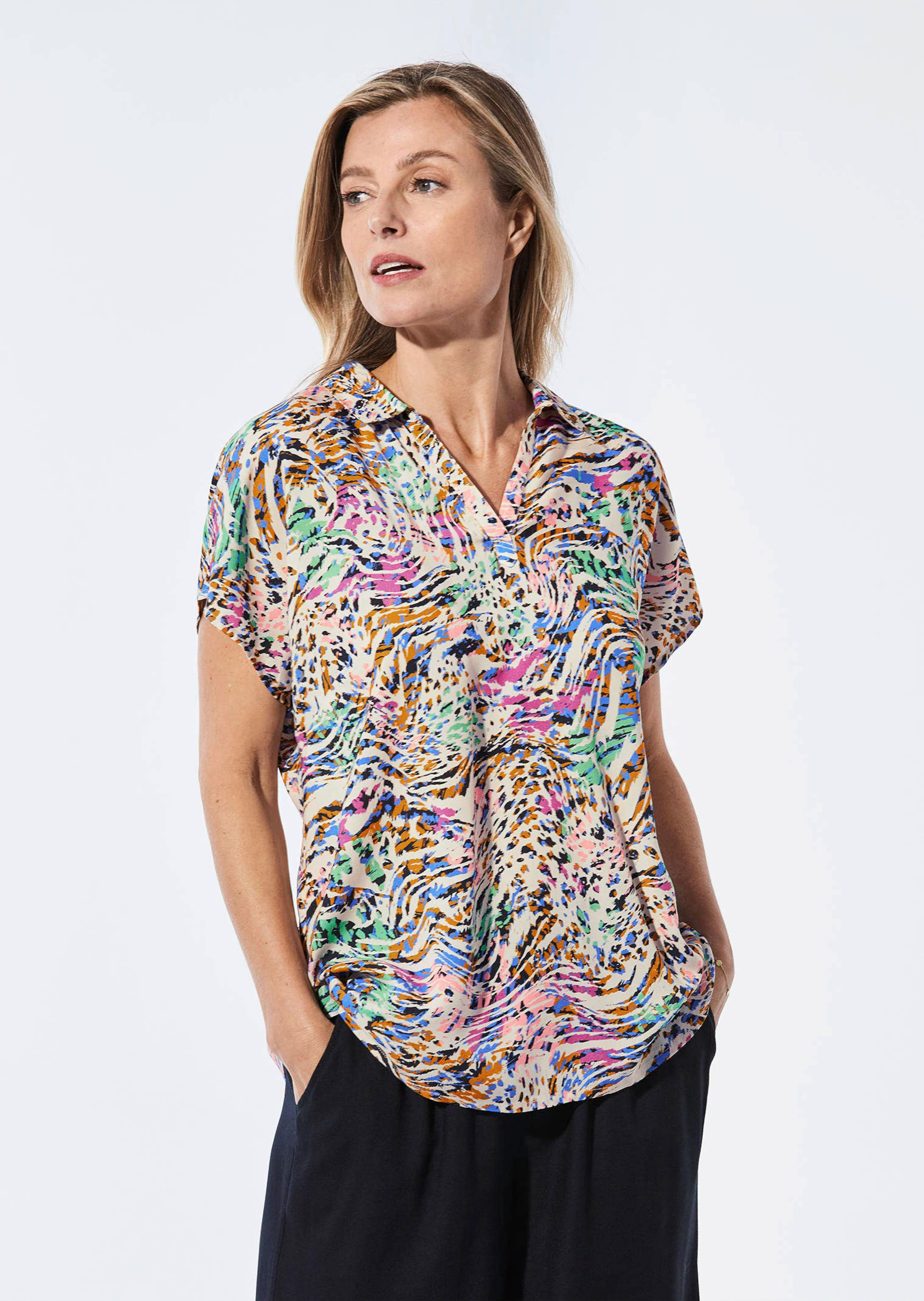 Druckbluse