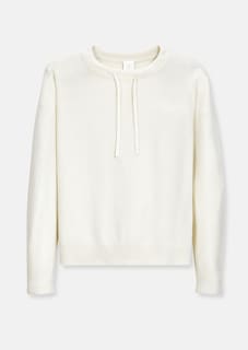 Rundhals-Pullover mit Kordelzug thumbnail 2