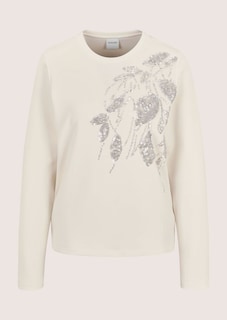 Sweatshirt with sequin embroidery thumbnail 7