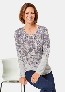 Schönes Druckshirt mit aufwendigem Ausschnitt thumbnail 3