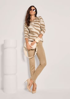 Pullover mit modischem Zebra-Muster thumbnail 5