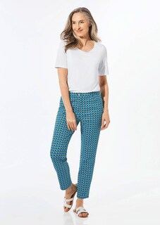 Pantalon imprimé LOUISA avec imprimé minimaliste thumbnail 2