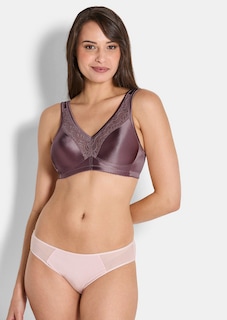 Soutien-gorge sans armatures en satin élégant thumbnail 5