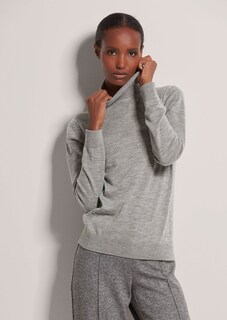 Rollkragen-Pullover aus Wolle thumbnail 2