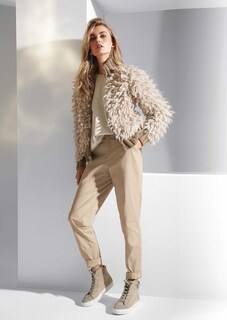Schlanke Hose mit Strass-Akzenten thumbnail 1
