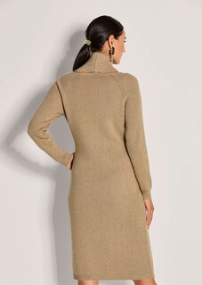 Robe en maille à col modulable thumbnail 4