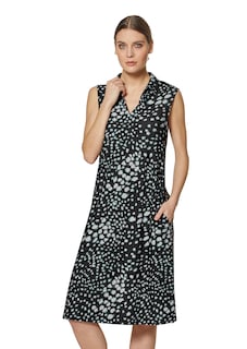 Ärmelloses Kleid mit Hemdkragen thumbnail 2