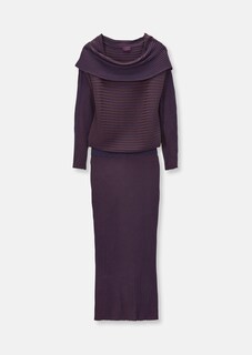TALBOT RUNHOF X MADELEINE Rippstrickkleid thumbnail 7