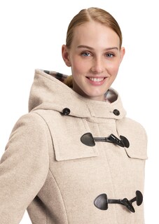 Duffelse coat van wolmix-materiaal thumbnail 4