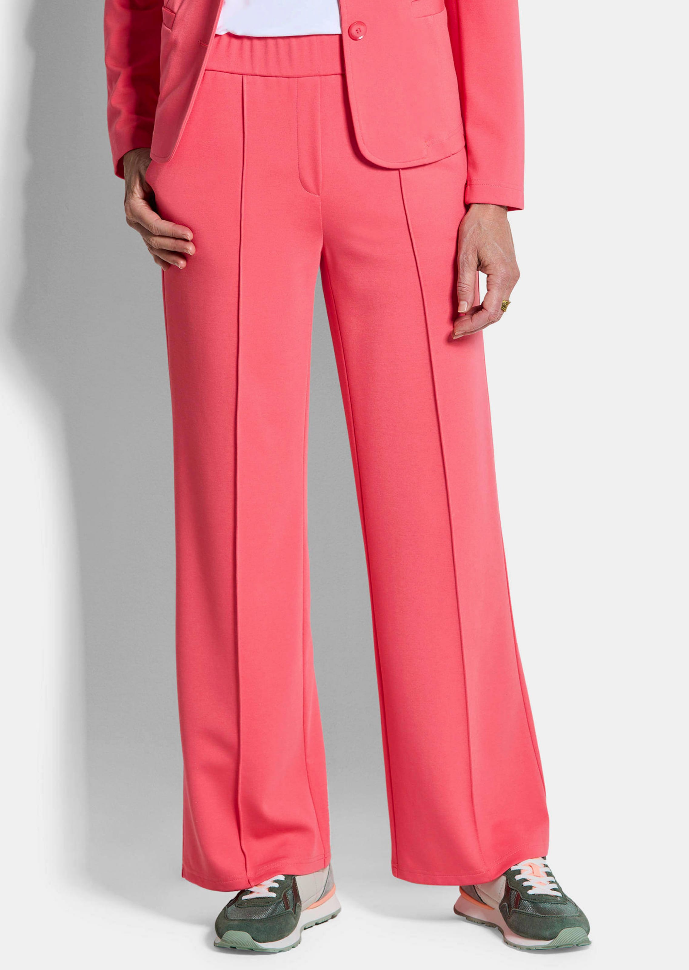 Jersey-Hose VERA mit Biesen