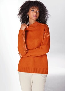 Strickpullover mit Stehkragen thumbnail 1