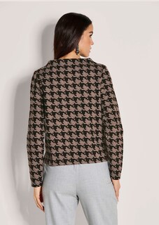 Sweatshirt im Hahnentritt-Design thumbnail 4