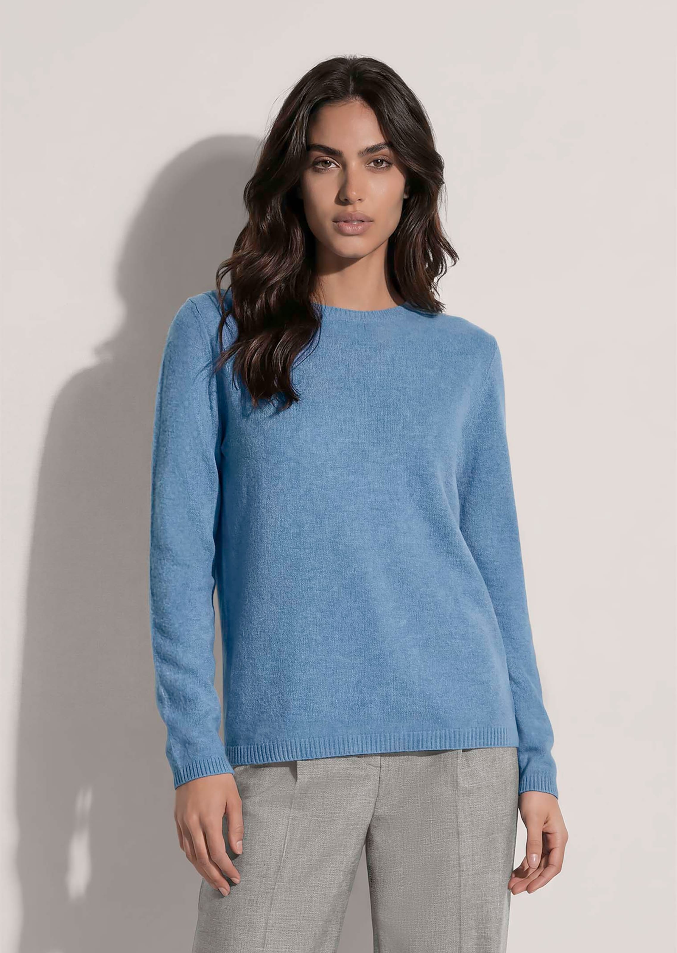 Trui met ronde hals, van Good Cashmere