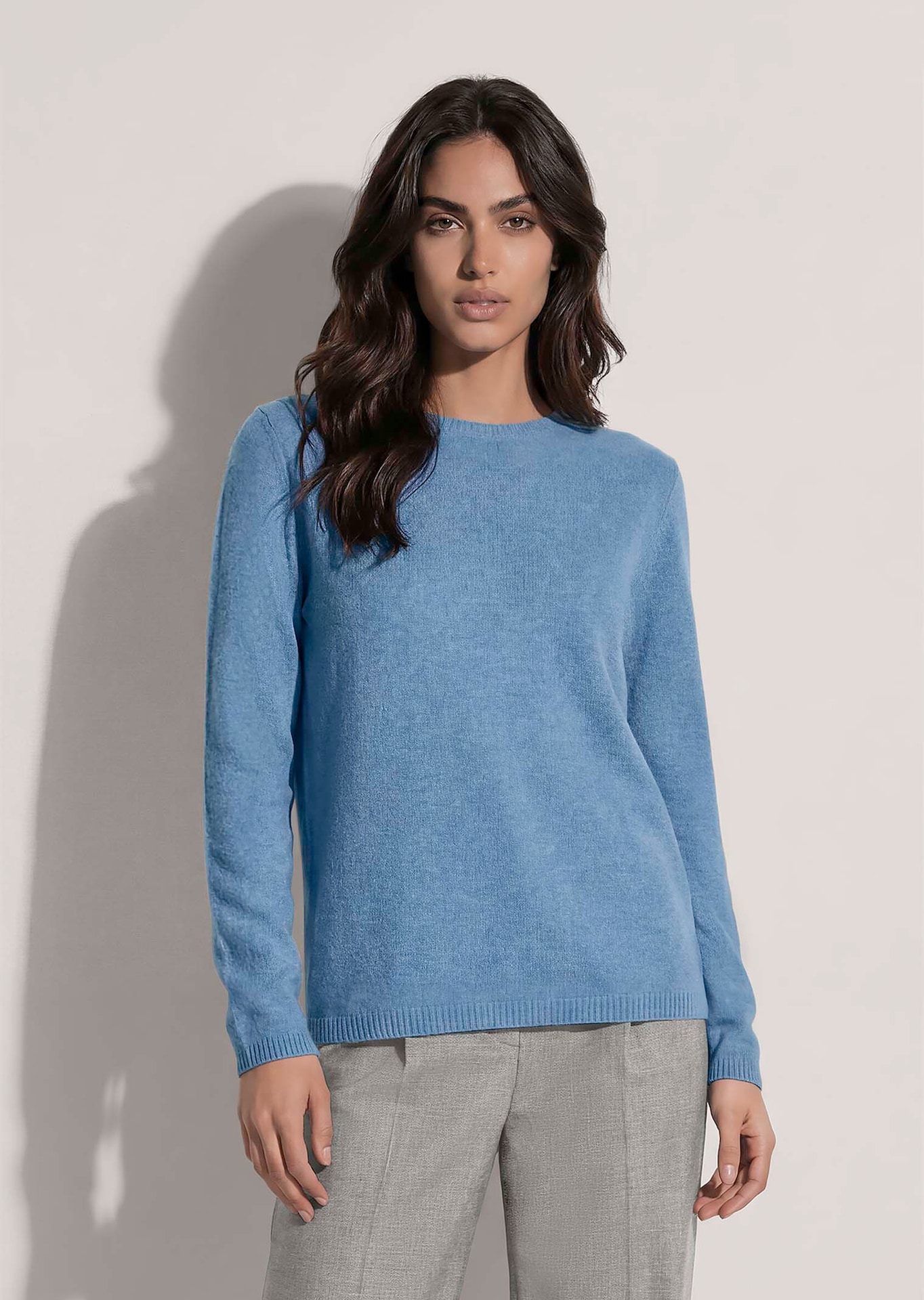 Pull à col rond en Good Cashmere