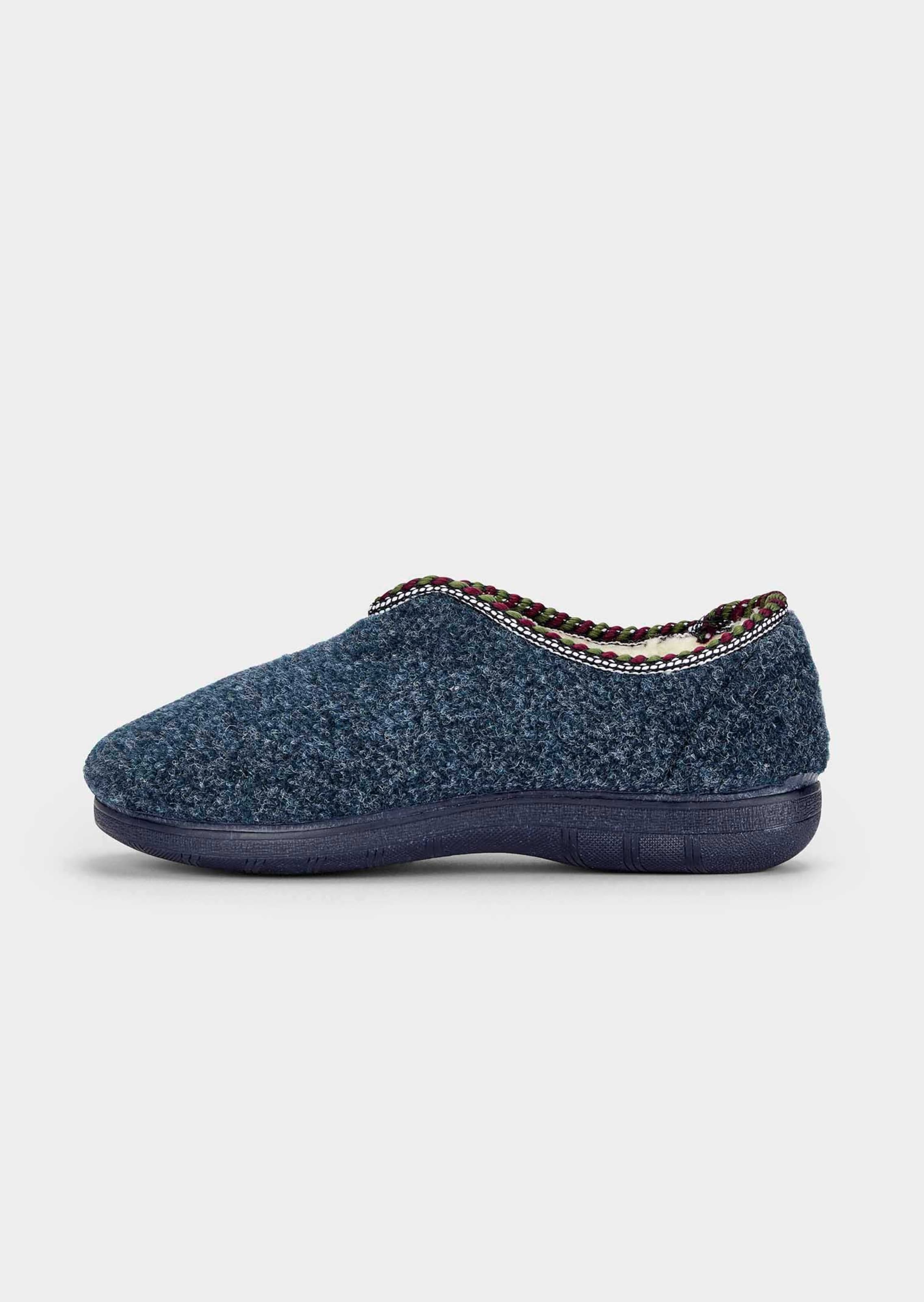 Chaussons en feutre avec doublure en laine vierge
