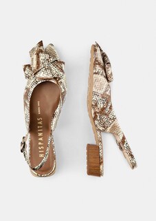 Slingpumps in Schlangenlederoptik thumbnail 2